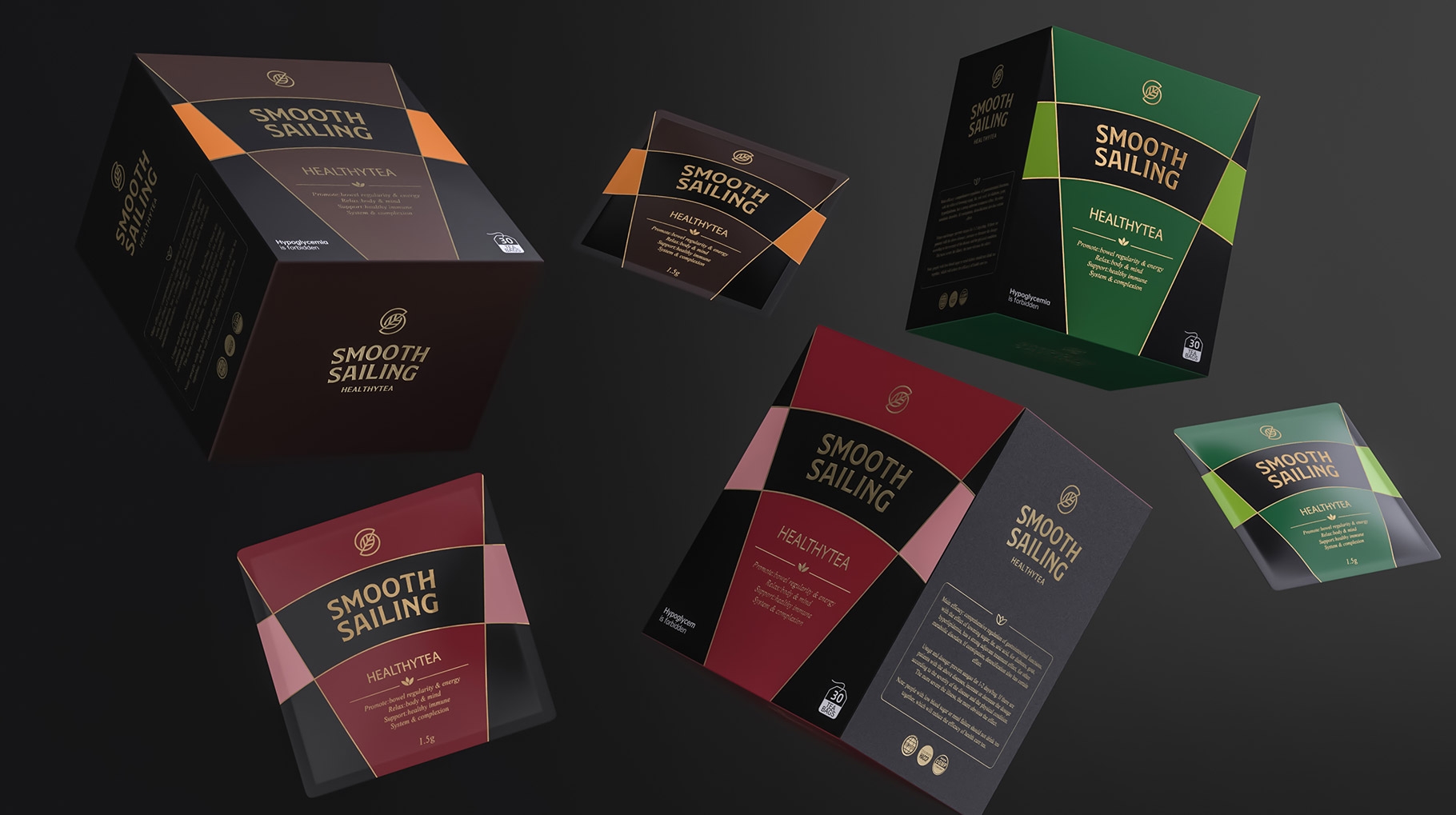 高雲茶叶品牌形象和包装设计