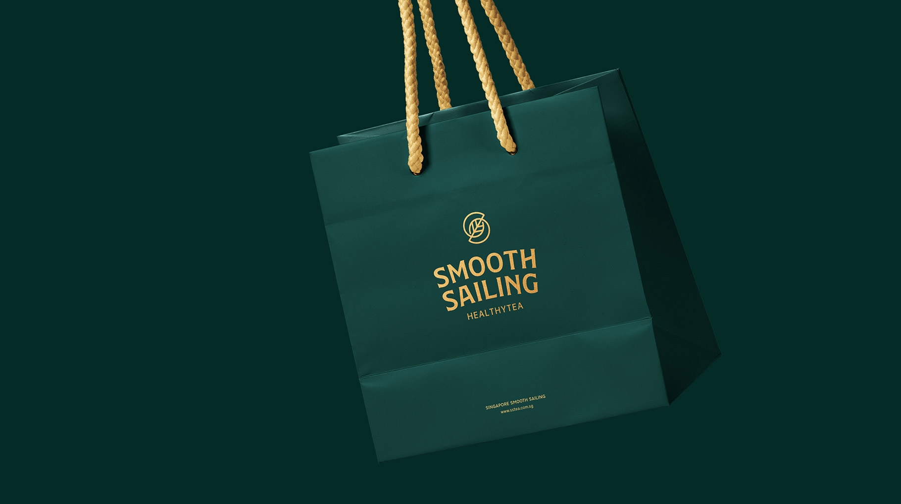 SMOOTH SAILING 保健茶logo VI设计