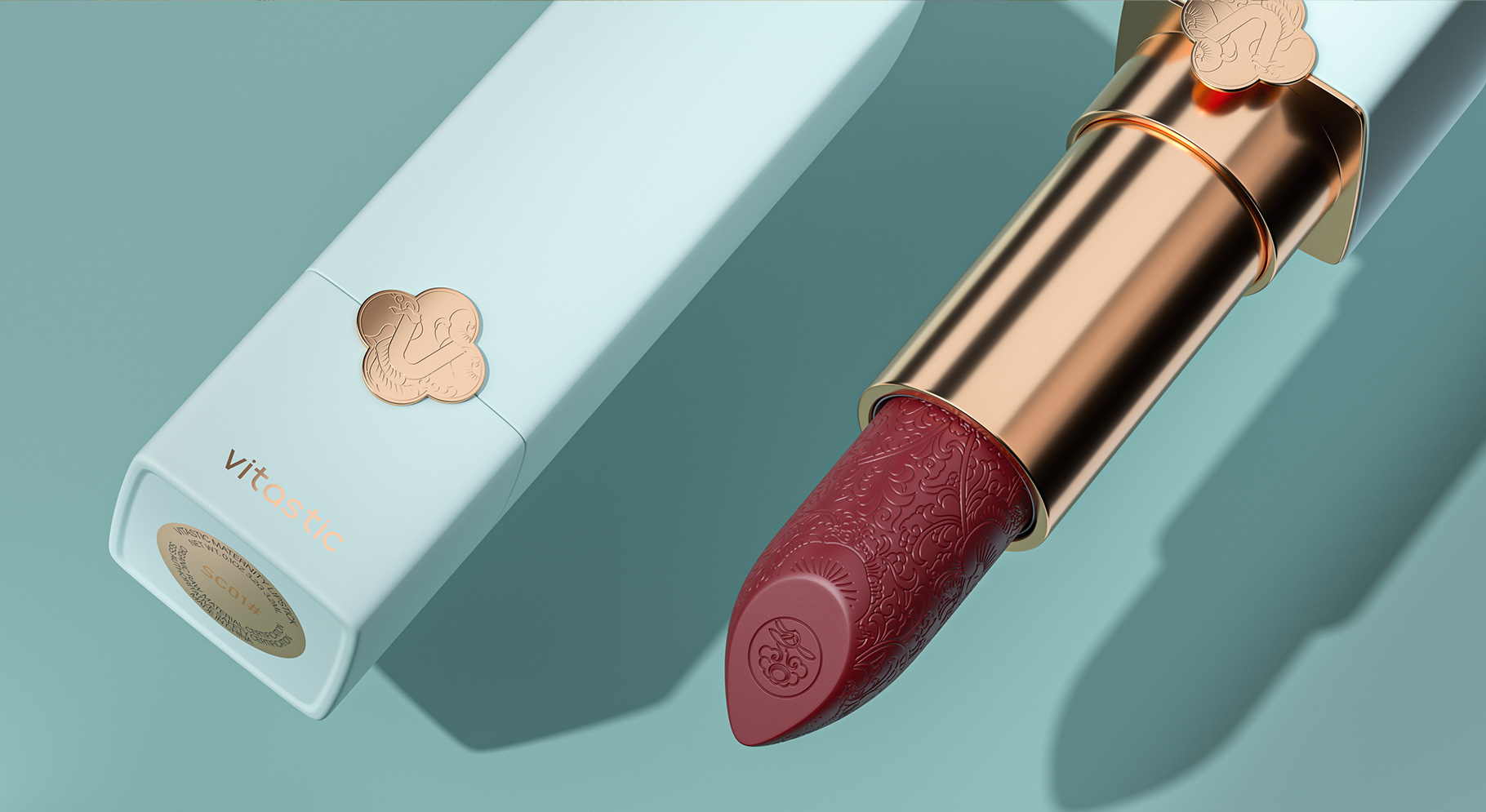 vitastic 口红产品造型设计