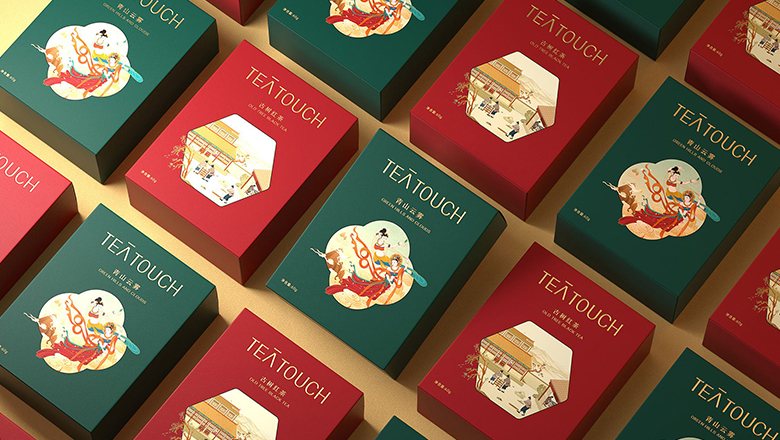 “强木都”茶包装设计与“强木都”茶土特产包装设计思路