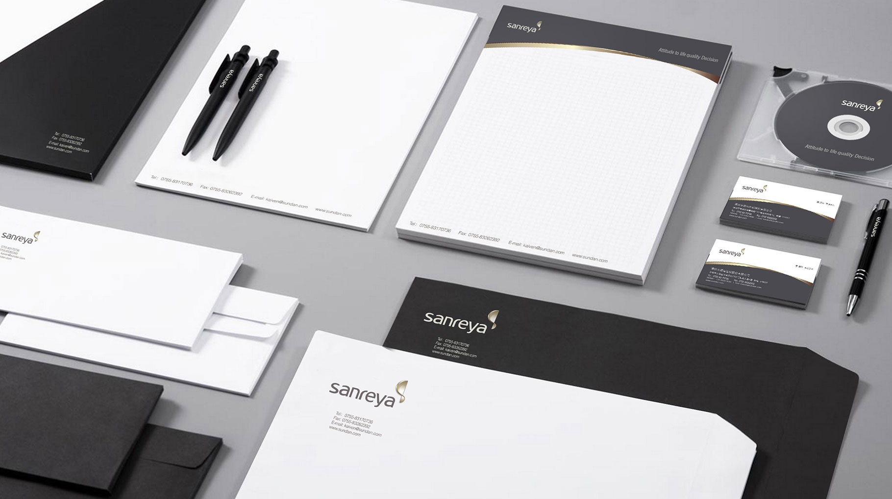 Sanreya尚睿电子产品logo设计