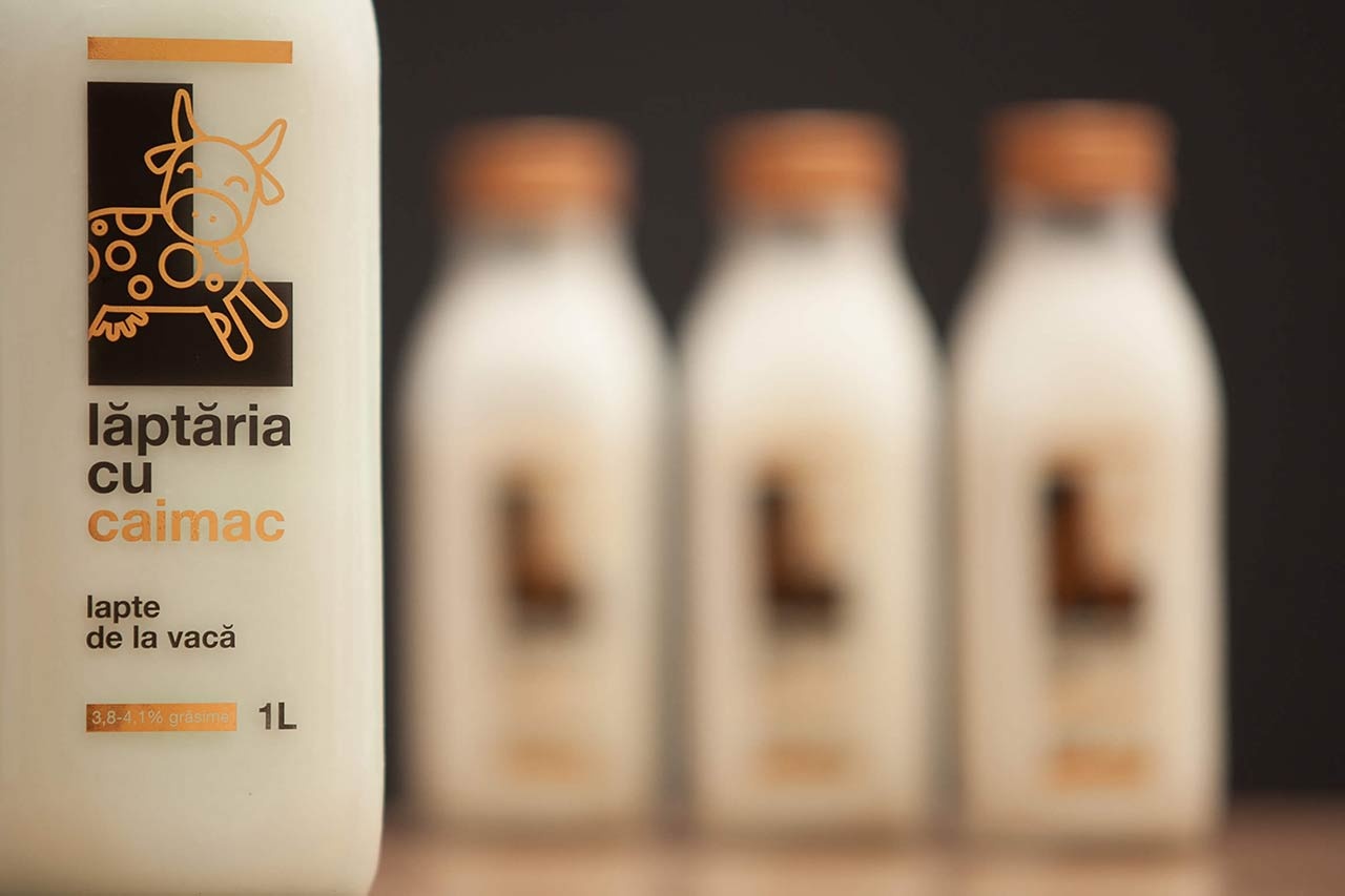 牛奶品牌形象设计